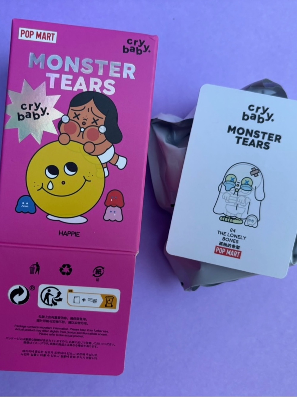 POP MART crybaby The Lonely Bones
